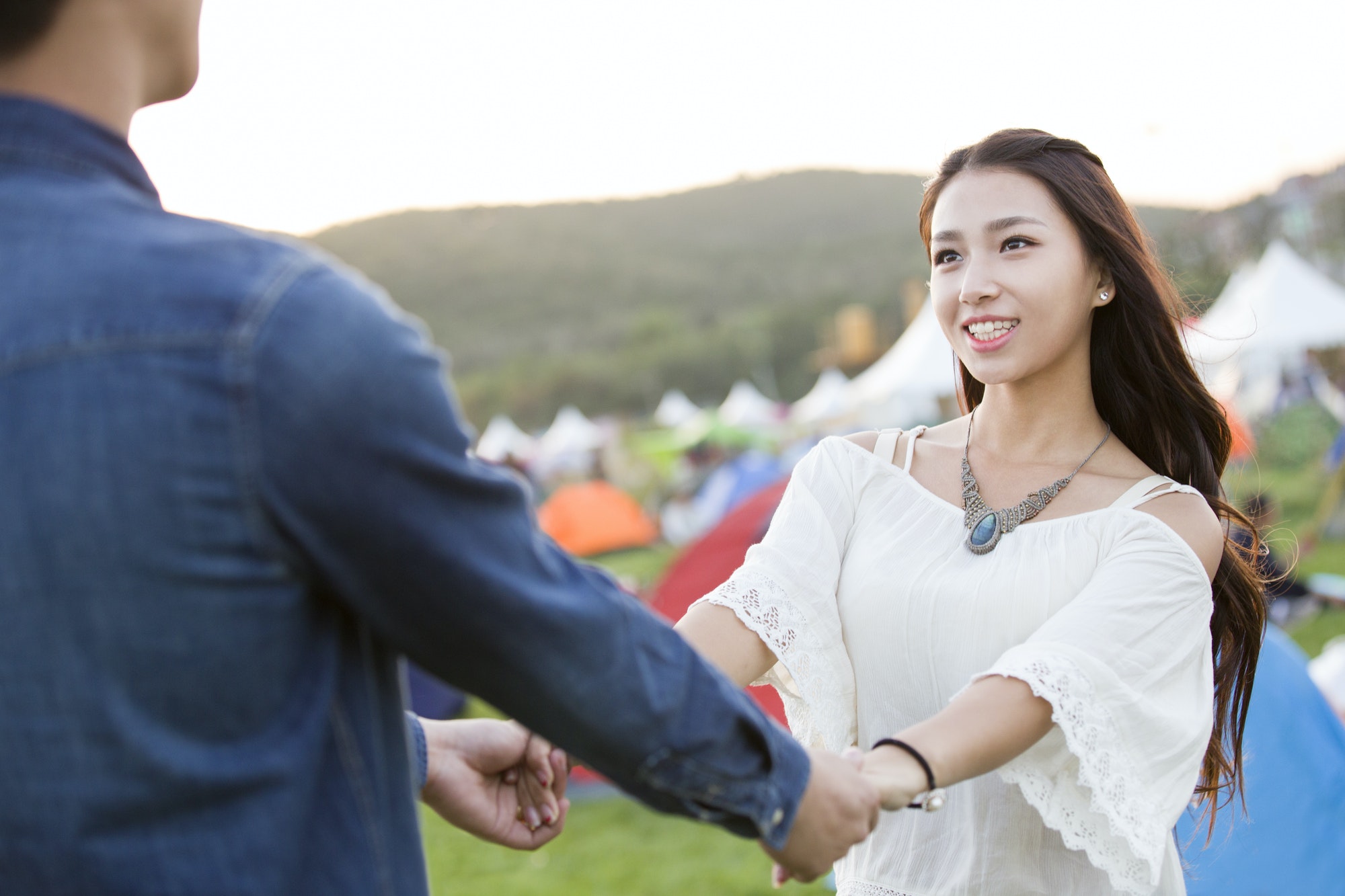 Happy young couple