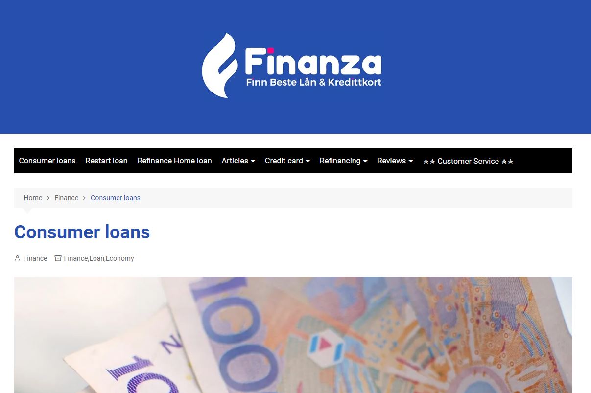Finanza personal loans